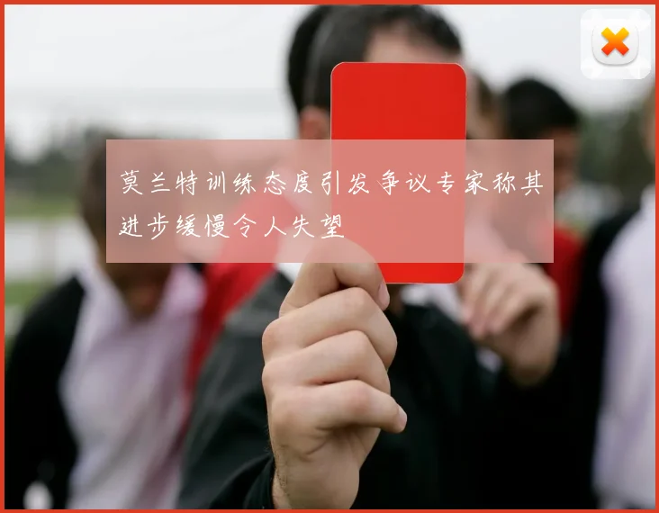 莫兰特训练态度引发争议专家称其进步缓慢令人失望